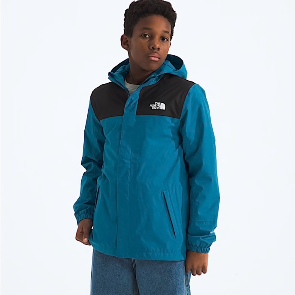 Antora Rain Jacket - Boys Dusk Blue Medium 10/12 Excellent condition !!!!